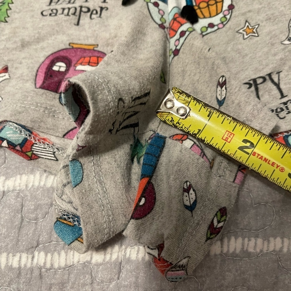 Happy Camper Sleep Shorts secret treasures plus size - Picture 3 of 5